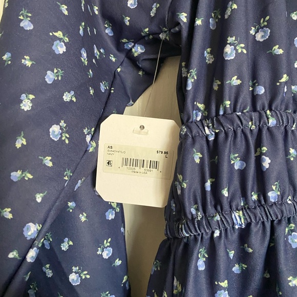 Altar'd State Blue Floral Dress - Picture 2 of 6